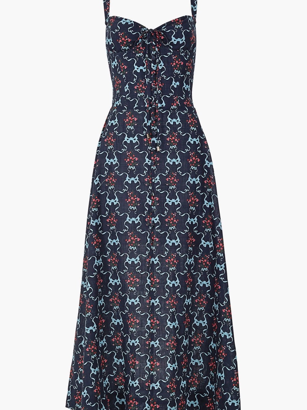 Carola Cherish Cotton Maxi Sundress Agua Bendita - Picture 3 of 6
